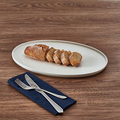 Mikasa Samantha White Oval Platter