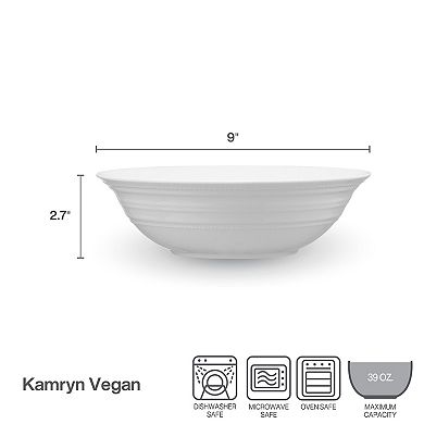 Mikasa Kamryn Vegan Bone China Serving Bowl