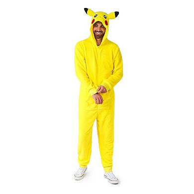 Men's OppoSuits Pokémon Pikachu One-Piece Pajamas