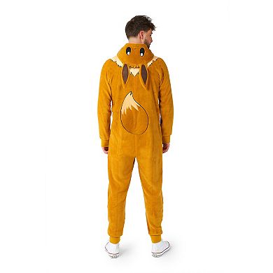 Men's OppoSuits Pokémon Eevee One-Piece Pajamas