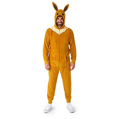 Men's OppoSuits Pokémon Eevee One-Piece Pajamas