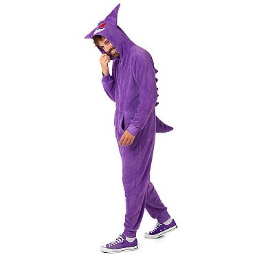 Men's OppoSuits Pokémon Gengar One-Piece Pajamas