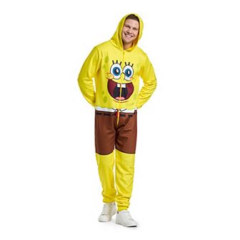 Adult OppoSuits Nickelodeon SpongeBob SquarePants One-Piece Jumper