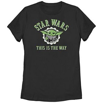 Juniors' Star Wars The Mandalorian The Child This Is The Way Graphic Tee