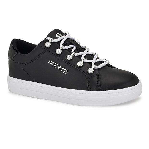 Fashion nine west sneakers with bow