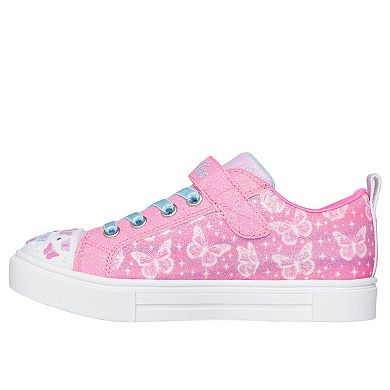 Skechers Twinkle Toes® Twinkle Sparks Ombre Flutter Girls' Light Up Shoes