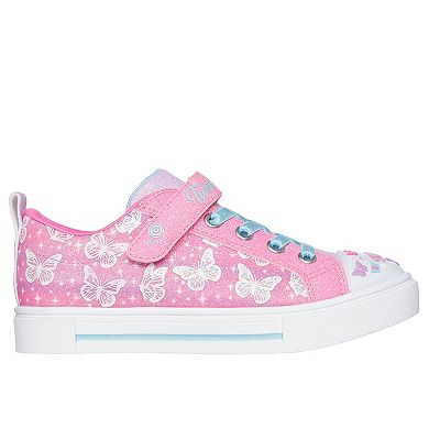 Skechers Twinkle Toes® Twinkle Sparks Ombre Flutter Girls' Light Up Shoes
