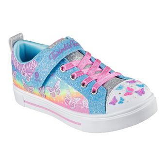 Skechers Twinkle Toes® Twinkle Sparks Ombre Flutter Girls' Light Up Shoes