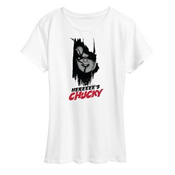 Women's Chucky Here's Chucky Graphic Tee