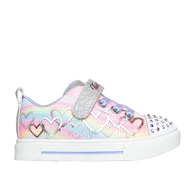 Skechers Twinkle Toes® Twinkle Sparks Ombre Love Toddler Girls' Light Up Shoes