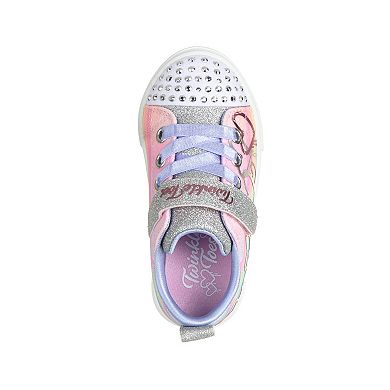 Skechers Twinkle Toes® Twinkle Sparks Ombre Love Toddler Girls' Light Up Shoes