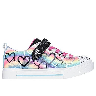 Skechers Twinkle Toes® Twinkle Sparks Ombre Love Girls' Light Up Shoes