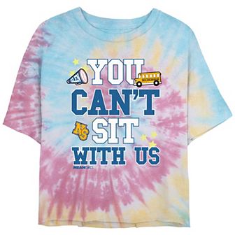 Juniors' Mean Girls You Can't Sit With Us Cropped Graphic Tee