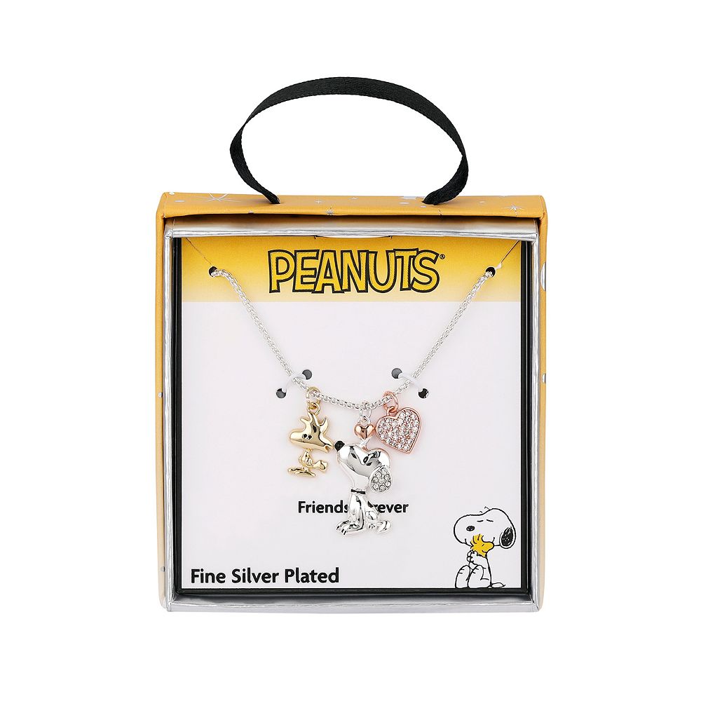 関税込【COACH×PEANUTS 】Snoopy and Woodstock necklace Coach Outlet Coach X Peanuts Snoopy And Woodstock Pendant