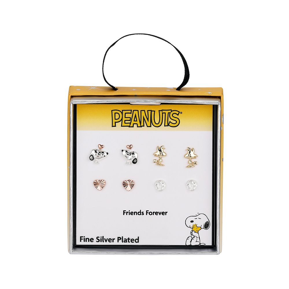 限定コラボ【Coach X Peanuts】Snoopy Stud Earrings Coach Outlet Coach X Peanuts Snoopy Stud Earrings | ShopSimon
