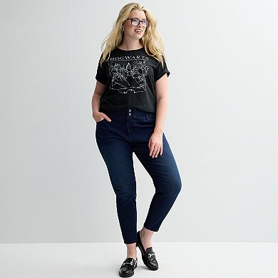 Plus Size Harry Potter Hogwarts School Of Witchcraft And Wizardry Graphic Tee