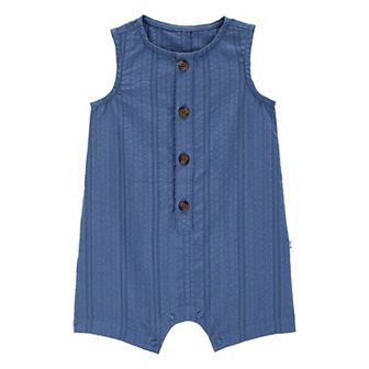 Baby Boy Carter's Sleeveless Button-Down Romper