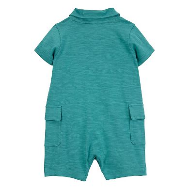 Baby Boy Carter's Short Sleeve Polo Romper