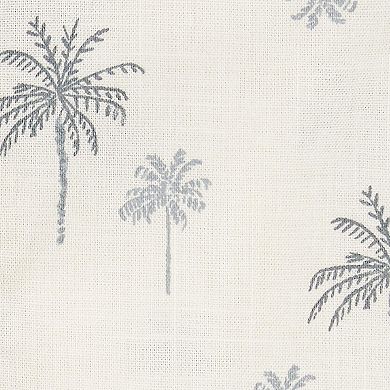Baby Boy Carter's Palm Tree Button-Down Short Sleeve Romper