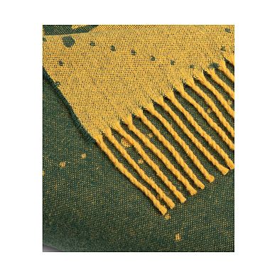 Discover Europe - Made in Italy La Limonaia Tessuti Jacquard Crown Throw