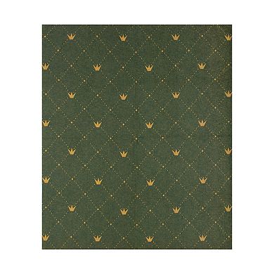 Discover Europe - Made in Italy La Limonaia Tessuti Jacquard Crown Throw