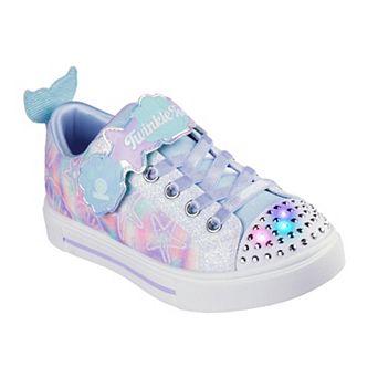 Skechers Twinkle Toes® Twinkle Sparks Underwater Magic Girls' Light-Up Shoes