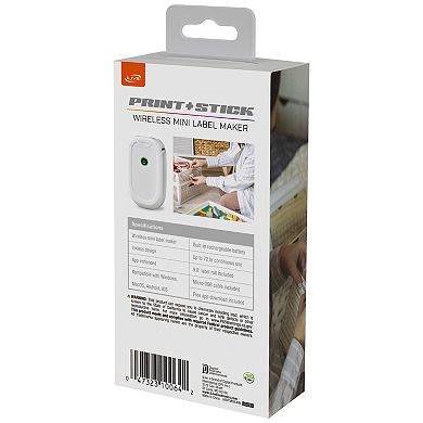 iLive Print + Stick Wireless Mini Label Maker