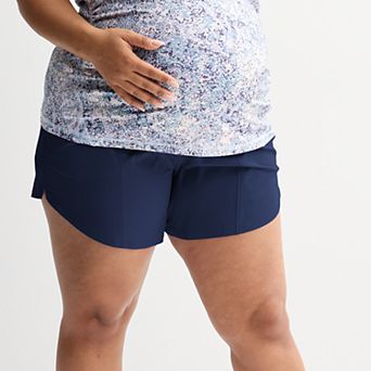 Plus Size Tek Gear Multi-Purpose Maternity Athletic Shorts