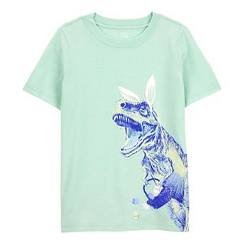 Boys 4-14 Carter's Dinosaur Bunny Ears Short Sleeve Graphic Tee