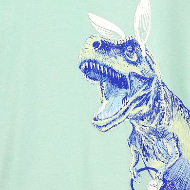 Boys 4-14 Carter's Dinosaur Bunny Ears Short Sleeve Graphic Tee