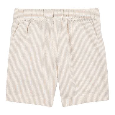 Boys 4-14 Carter's Pull-On Drawstring Khaki Shorts
