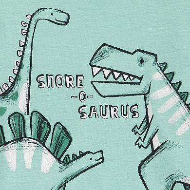 Toddler Boy Carter's 3-pc Dinosaur Pajama Set
