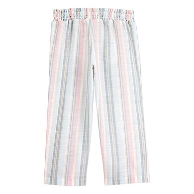 Toddler Girls Carter's Striped Tie-Waist Pants