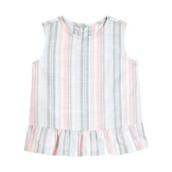 Toddler Girls Carter's Striped Sleeveless Fashion Top