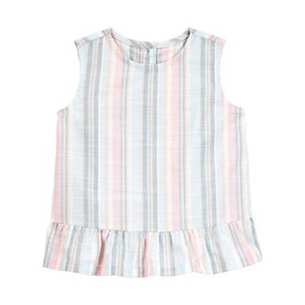 Toddler Girls Carter's Striped Sleeveless Fashion Top