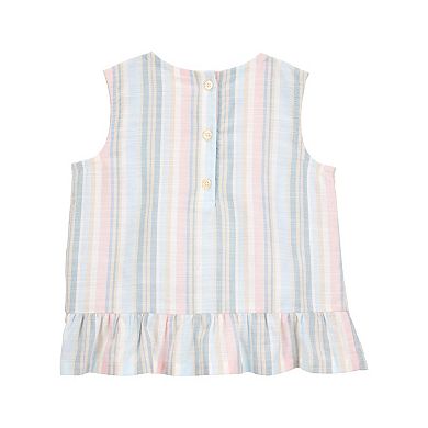Toddler Girls Carter's Striped Sleeveless Fashion Top