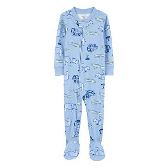 Baby Boy Carter's 1 pc Safari Cotton Footed Pajamas