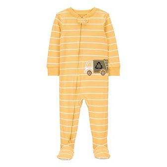 Baby Boy Carter's 1 pc Truck Snug Fit Cotton Footie Pajamas