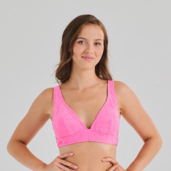 Juniors' Ninety-Nine° Tall Triangle Swim Top