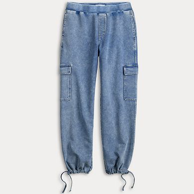 Juniors' Vanilla Star Ultra-Cozy Cargo Pants