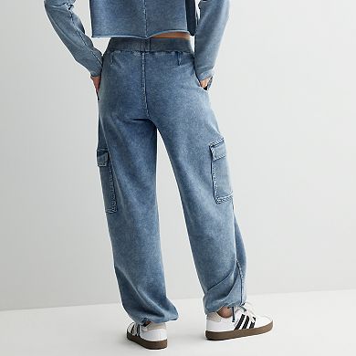 Juniors' Vanilla Star Ultra-Cozy Cargo Pants