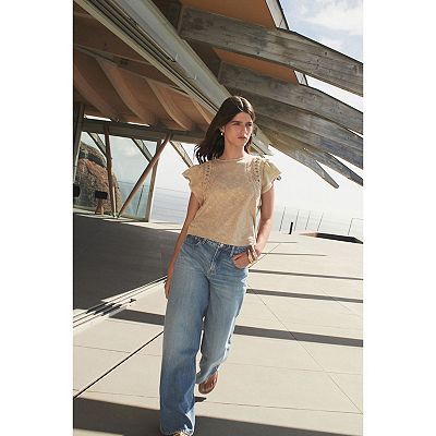 Women s NEXT Wide Leg Denim Jeans