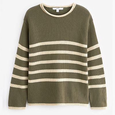 Women's NEXT Striped Roll Edge Sweater