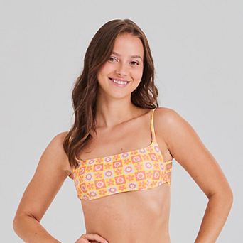 Juniors' Ninety-Nine° Strappy Back Floral Bralette