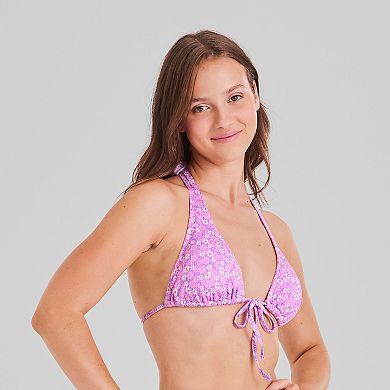 Juniors' Ninety-Nine° Spring Break Triangle Swim Top