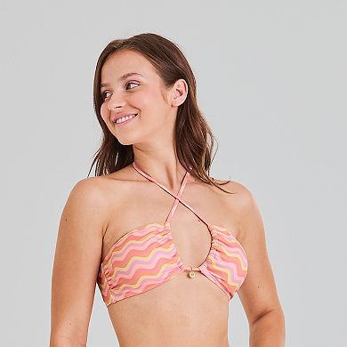 Juniors' Ninety-Nine° 4-Way Bikini Swim Top