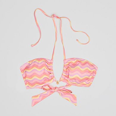 Juniors' Ninety-Nine° 4-Way Bikini Swim Top
