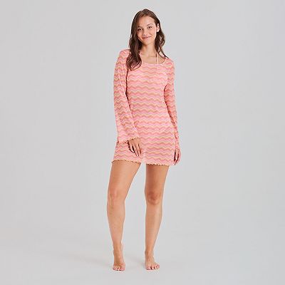swim dress juniors Decree Womens Floral at Foxvalley Mall in Aurora, IL torso coverage Coppersuit - Women's Tummy Control