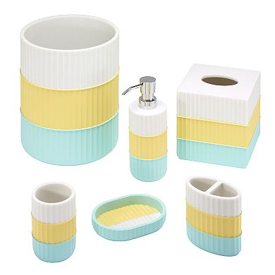 IZOD Clubhouse Stripe Toothbrush Holder