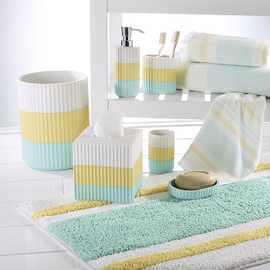IZOD Clubhouse Stripe Wastebasket